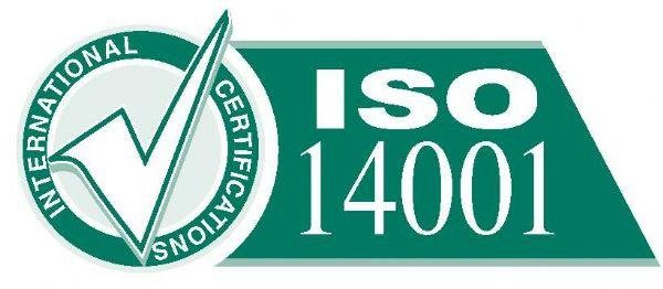 ISO 14001 certification mark